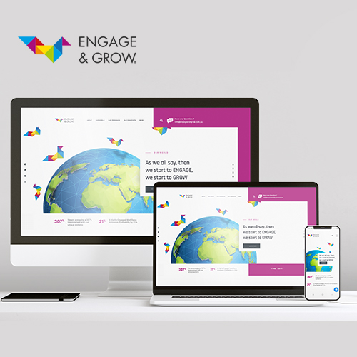 Engage & Grow-Global bir marka olan Engage and Grow'un web sitesinin, süreçlerini iyi anlatan, yaşayan ve dönüşüm odaklı bir site olmasını sağlıyoruz.